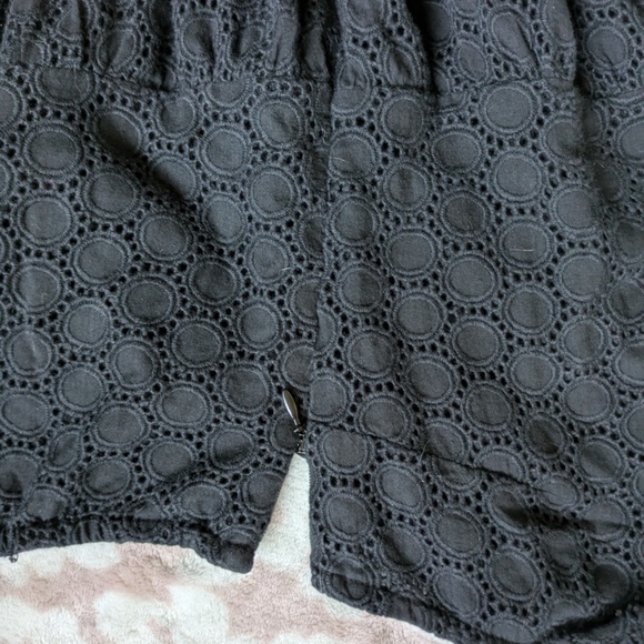 Garnet Hill Black Eyelet Dress - Picture 7 of 13